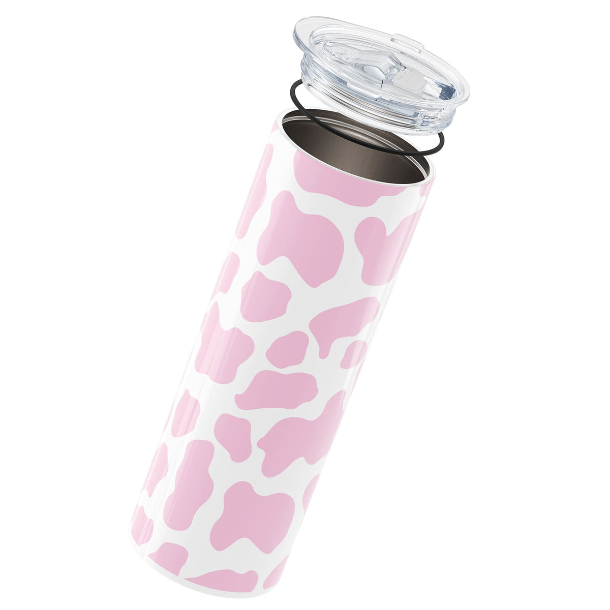 Pink Cow Print Insulated 20oz Cup