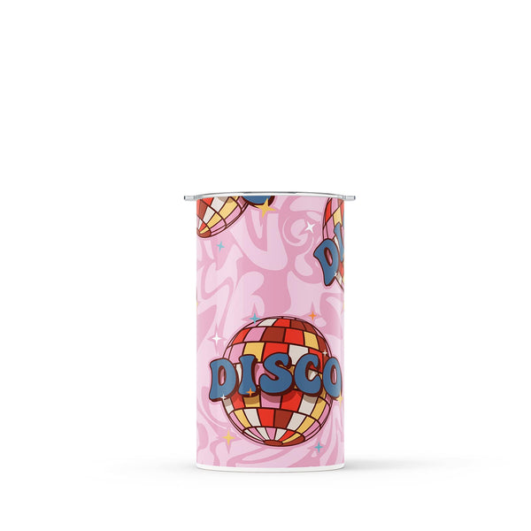 Pink Disco Ball Double Walled 12oz Cup