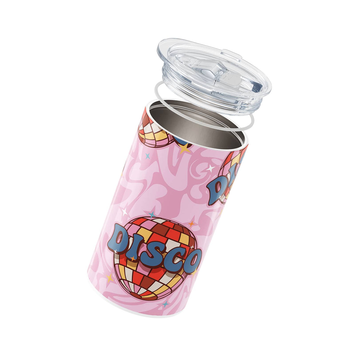 Pink Disco Ball Insulated 12oz Tumbler