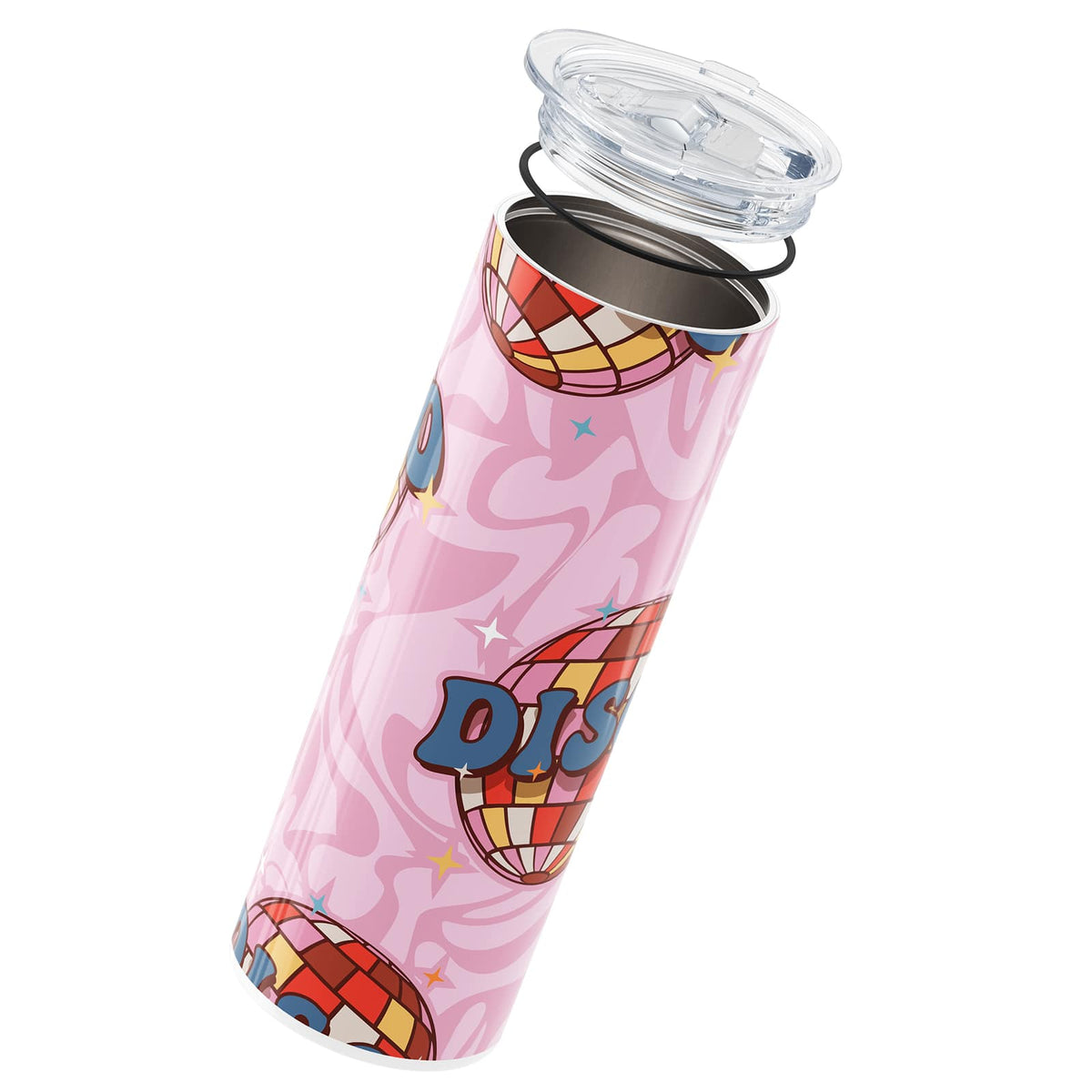 Pink Disco Ball Insulated 20oz Tumbler