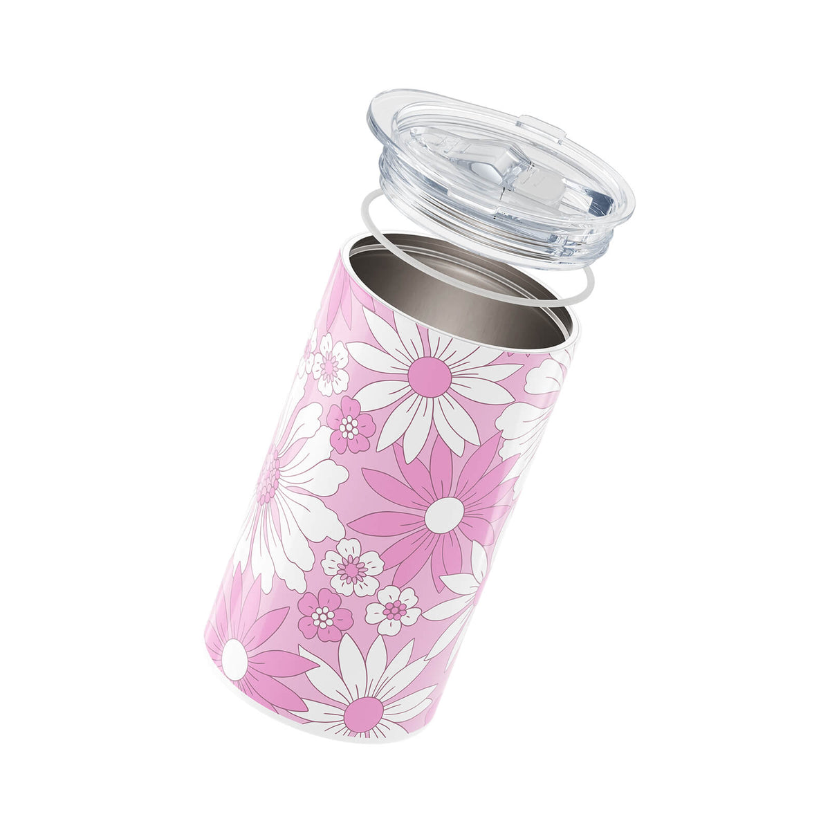 Pink Floral 340ml Coffee Cup By Hydronair 