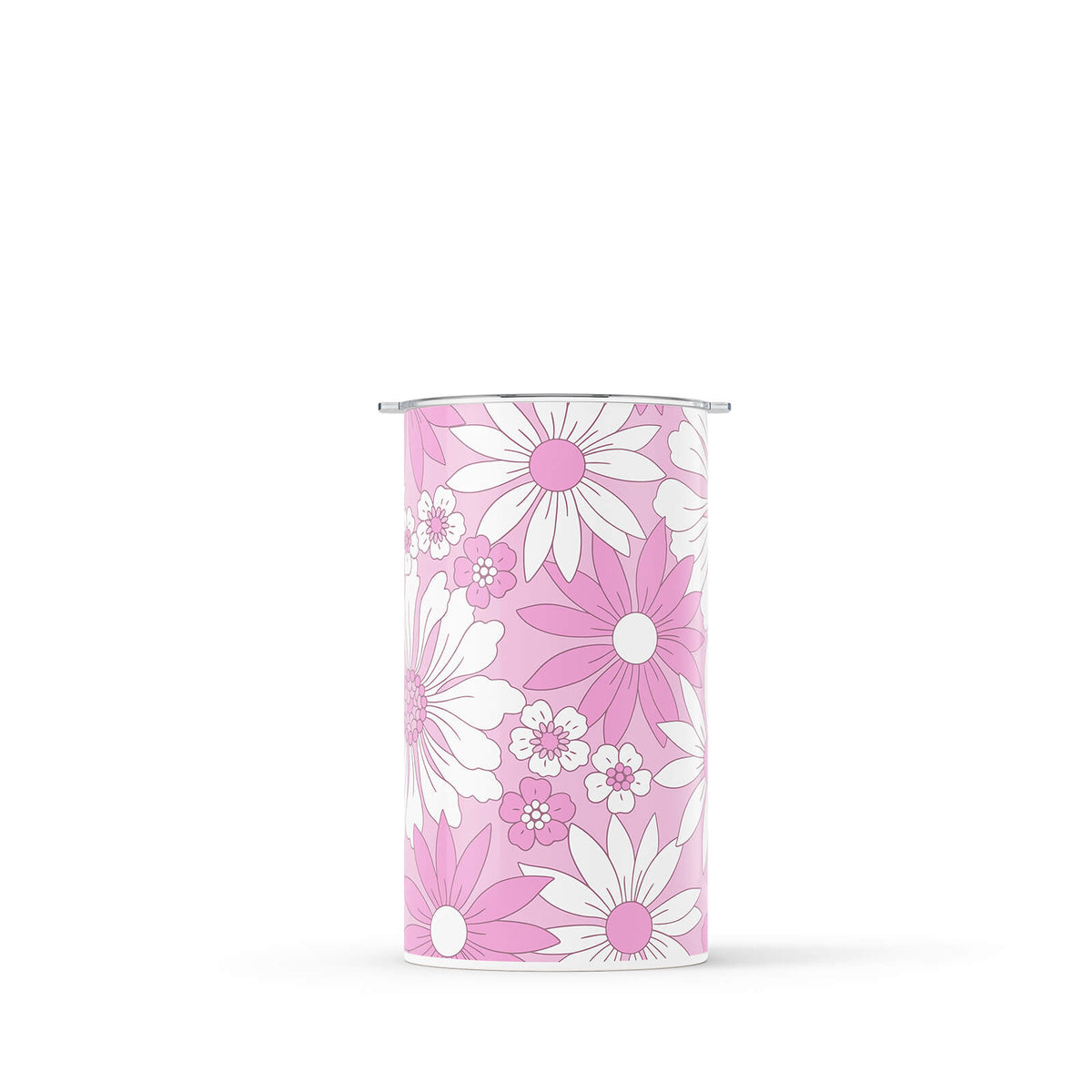 Pink Floral 340ml Reusable Coffee Cup By Hydronair
