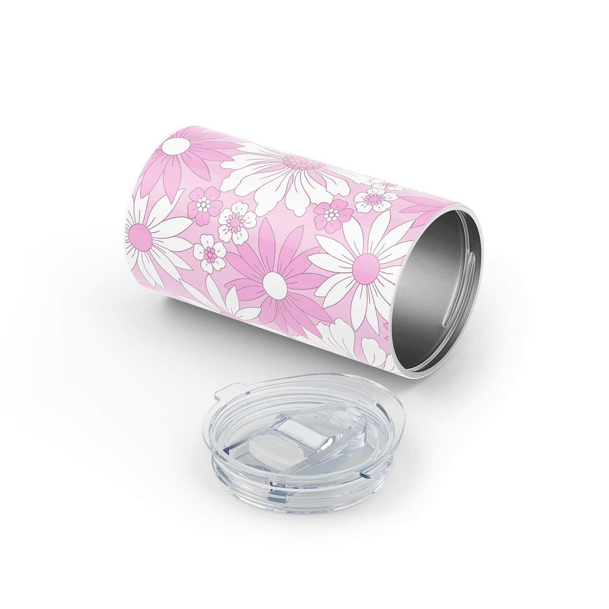 Pink Floral 340ml Reusable Cup By Hydronair 