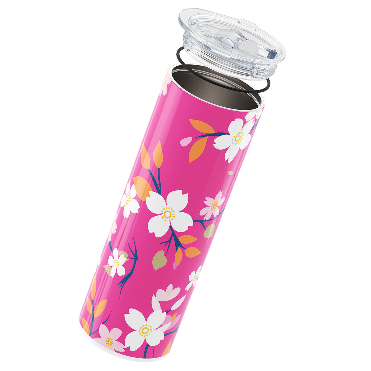 Pink Floral Insulated 20oz Cup