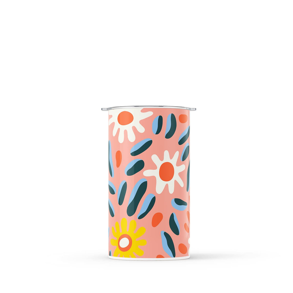 Pink Floral Spring 340ml Reusable Coffee Cup By Hydronair 