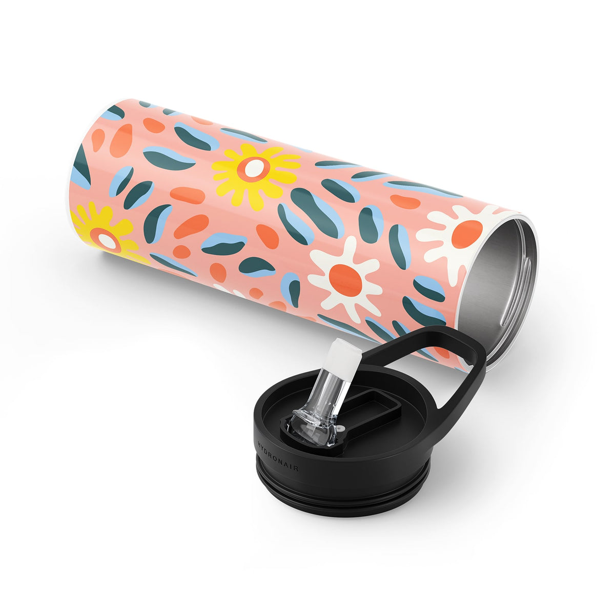 Pink Floral Spring 560ml Bottle By Hydronair