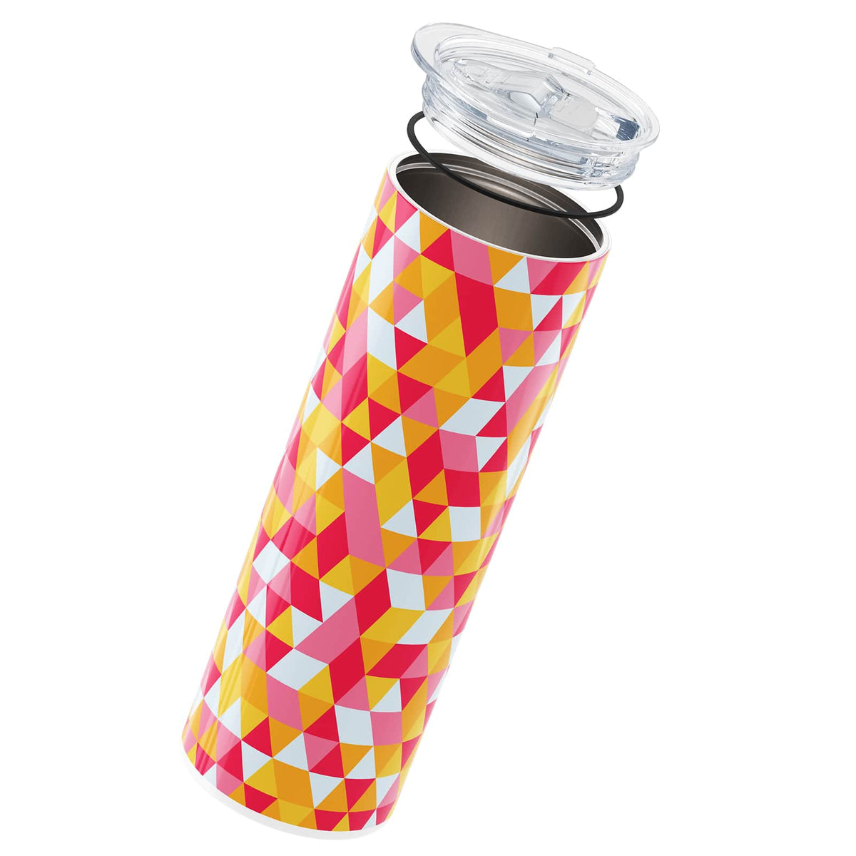 Pink Geometric 560ml Cup By Hydronair 