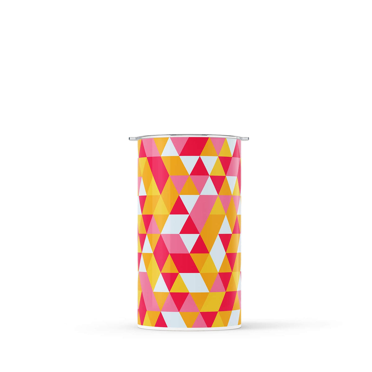 Pink Geometric 340ml Reusable Coffee Cup By Hydronair 