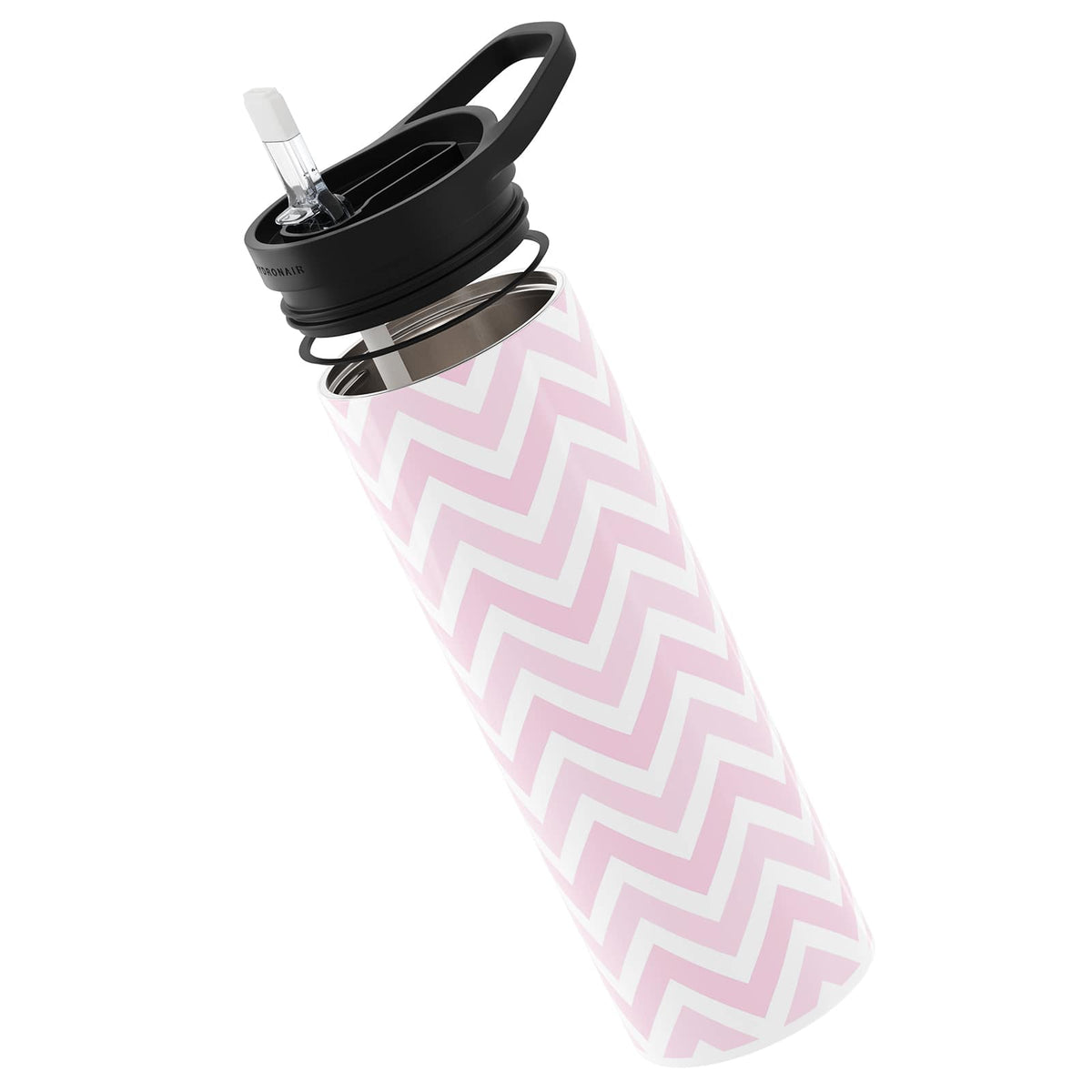 Pink Patterned Double Walled 20oz Bottle