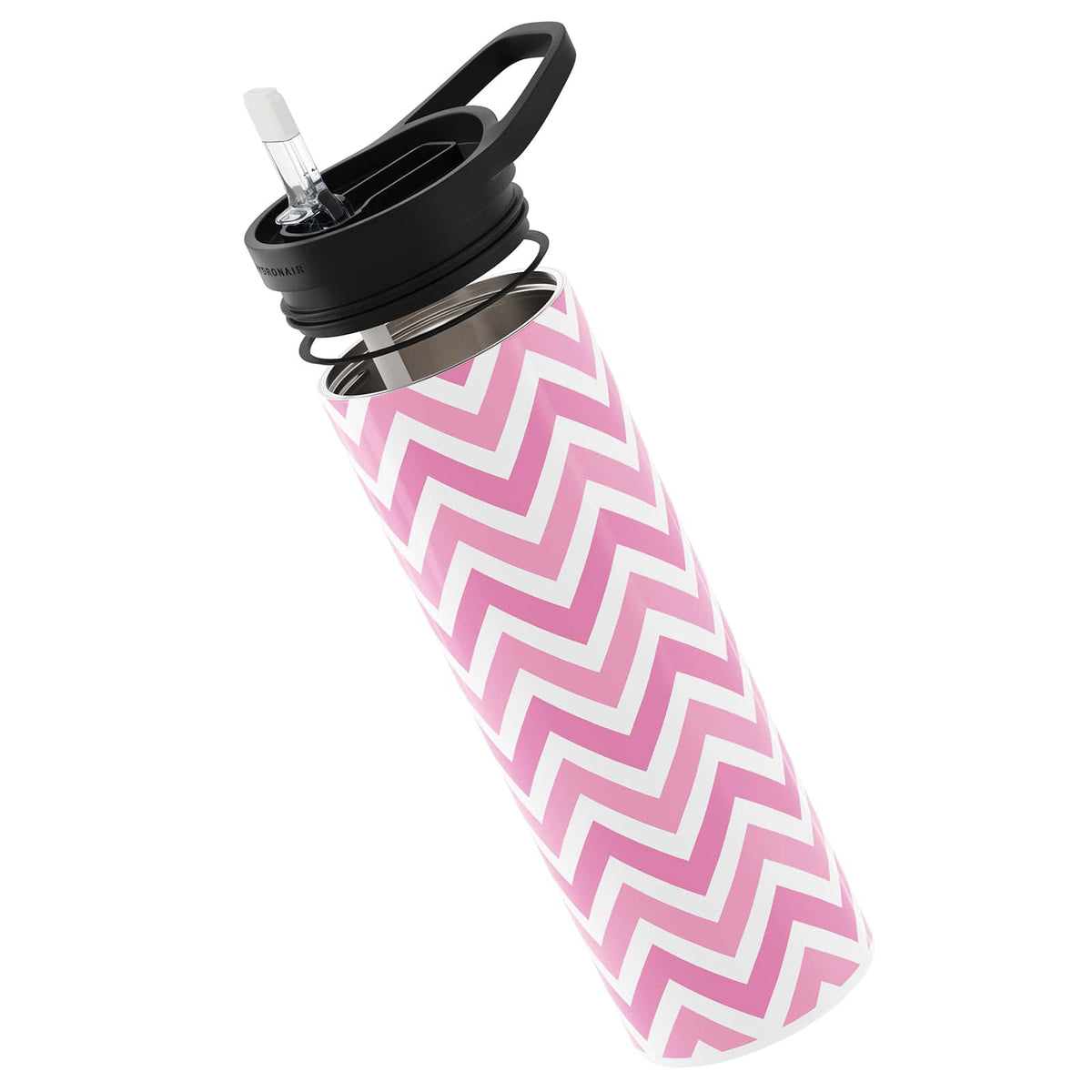 Pink Patterned Double Walled 20oz Bottle