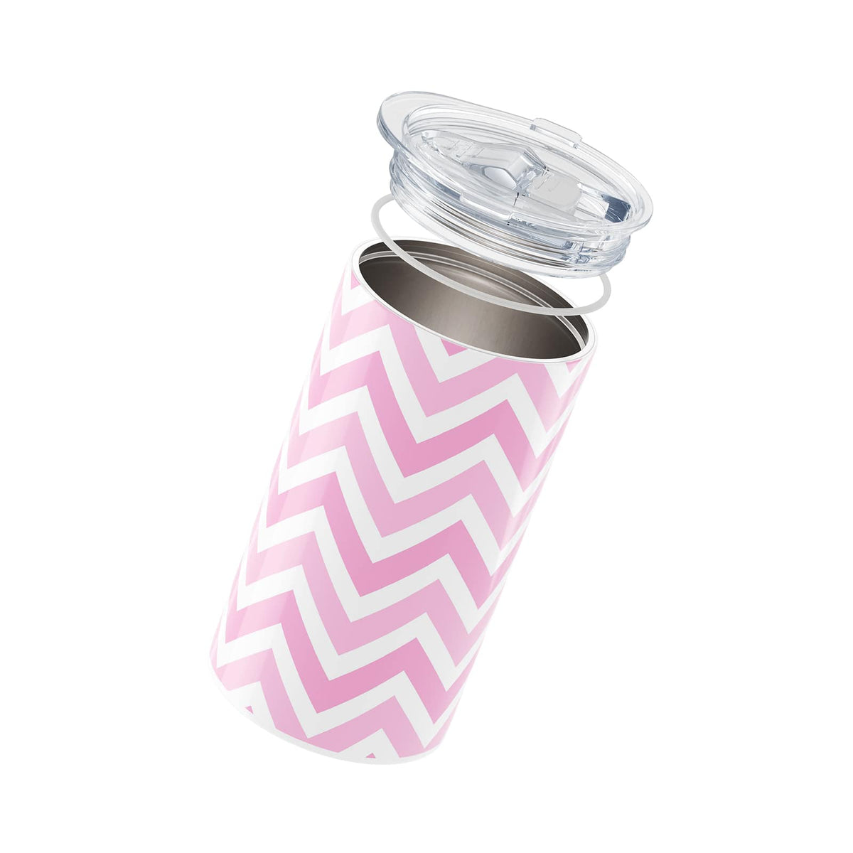 Pink Patterned Insulated 12oz Cup