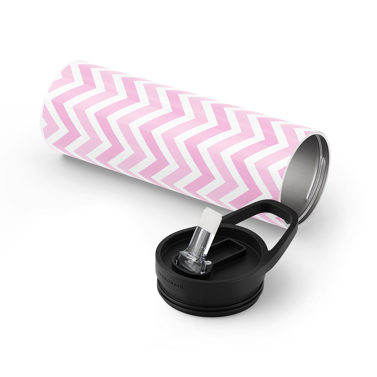 Pink Patterned Metal 20oz Tumbler