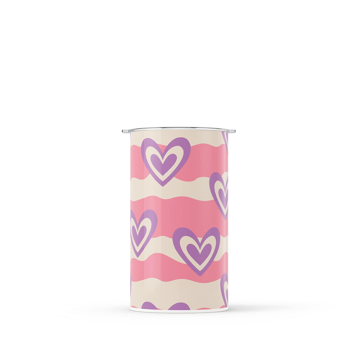 Pink Retro 340ml Reusable Coffee Cup By Hydronair