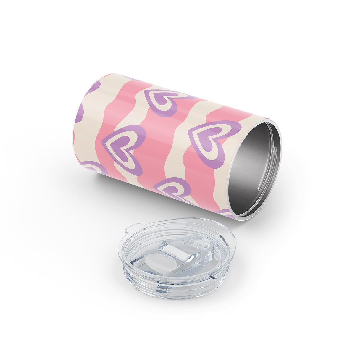 Pink Retro 340ml Reusable Cup By Hydronair