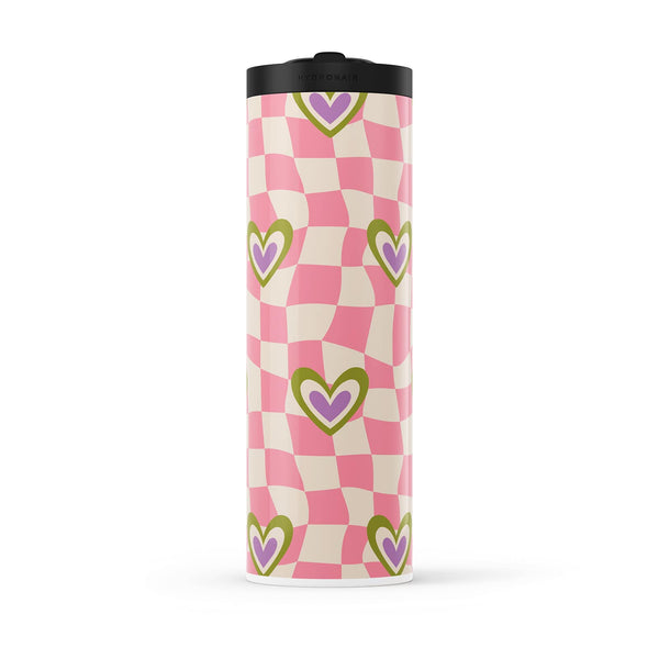 Pink Retro 560ml Water Bottle By Hydronair