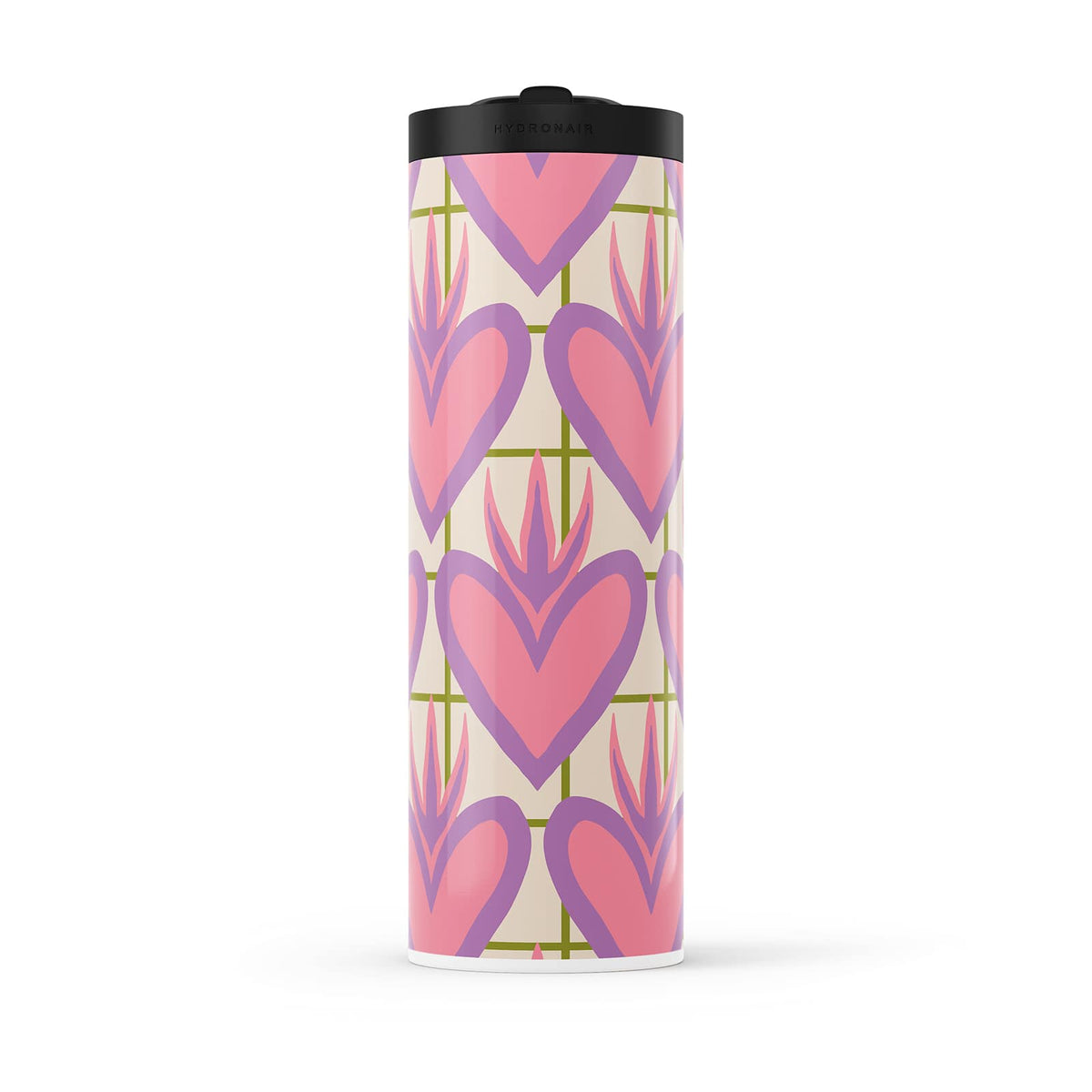 Pink Retro 560ml Water Bottle By Hydronair