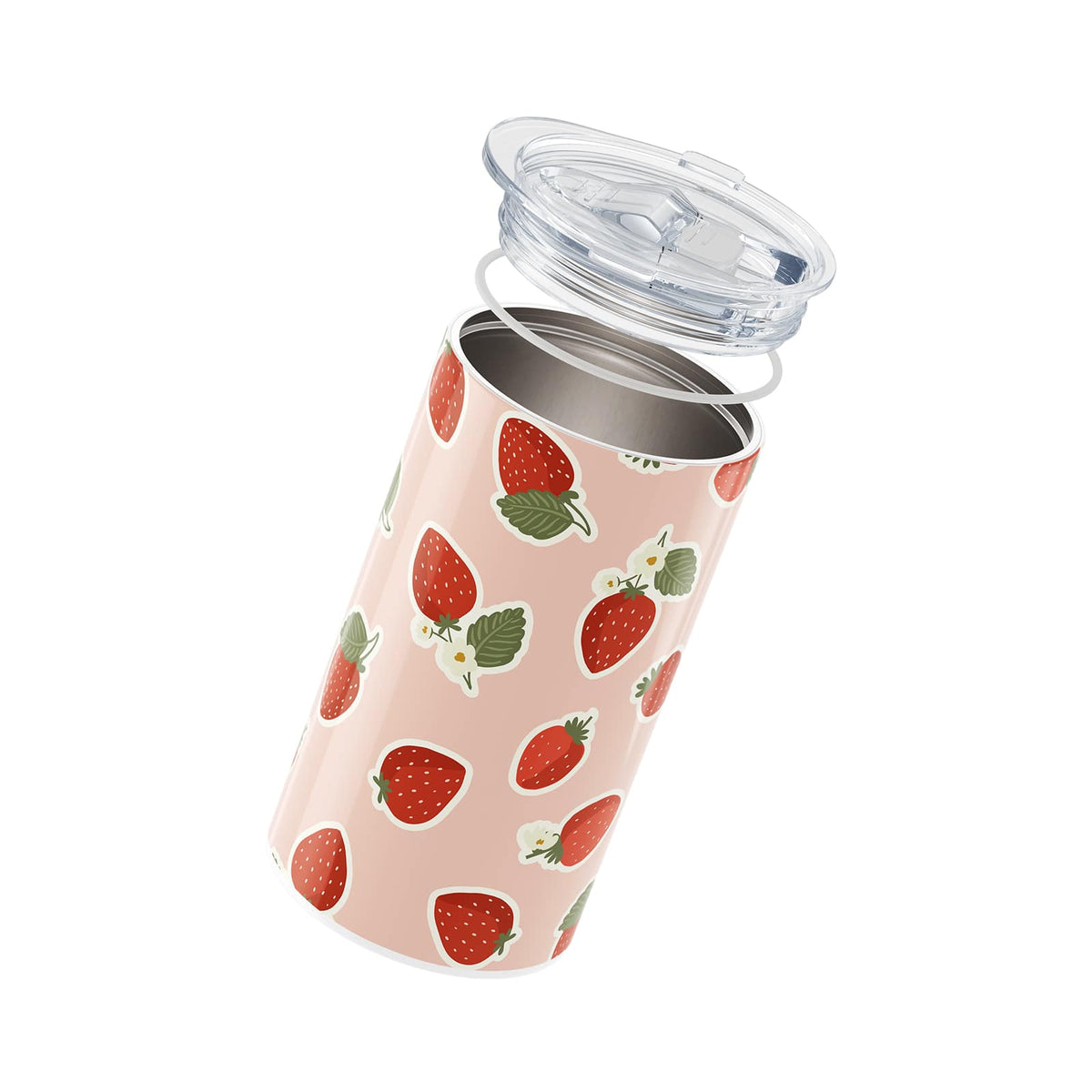 Pink Strawberry Insulated 12oz Cup
