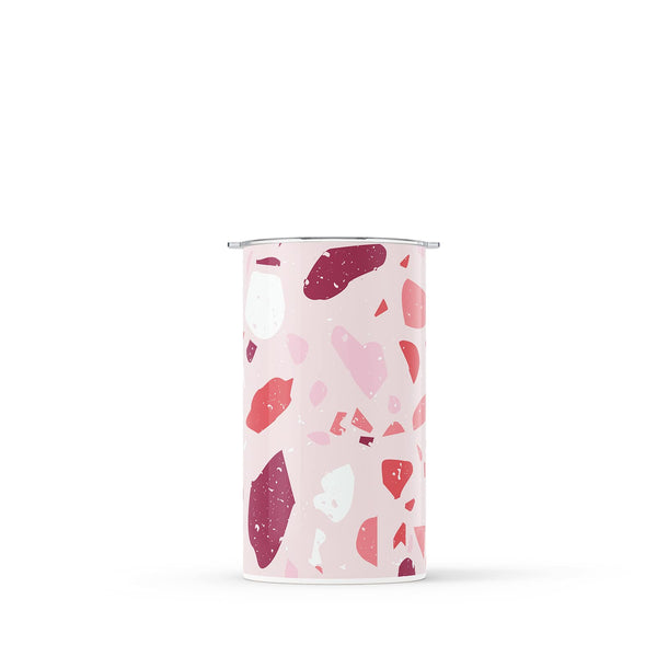 Pink Terrazzo 340ml Reusable Coffee Cup By Hydronair 