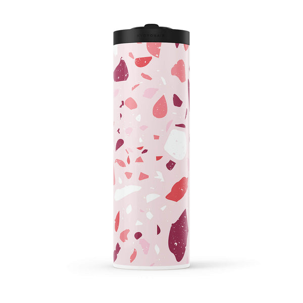 Pink Terrazzo 560ml Water Bottle By Hydronair