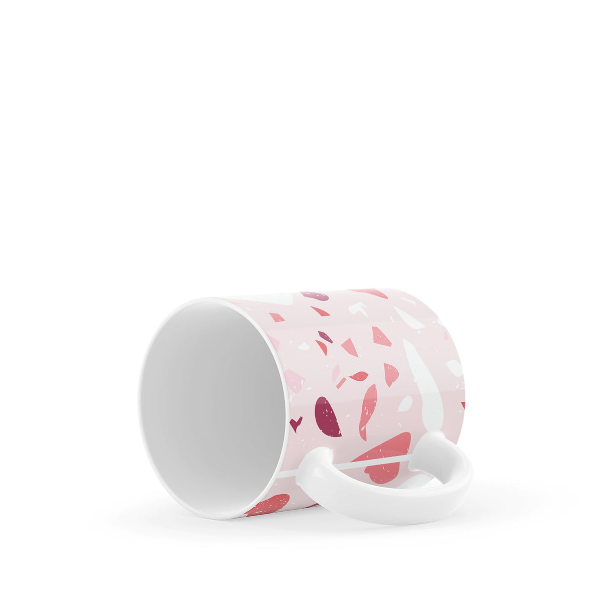 Pink Terrazzo Ceramic Mug