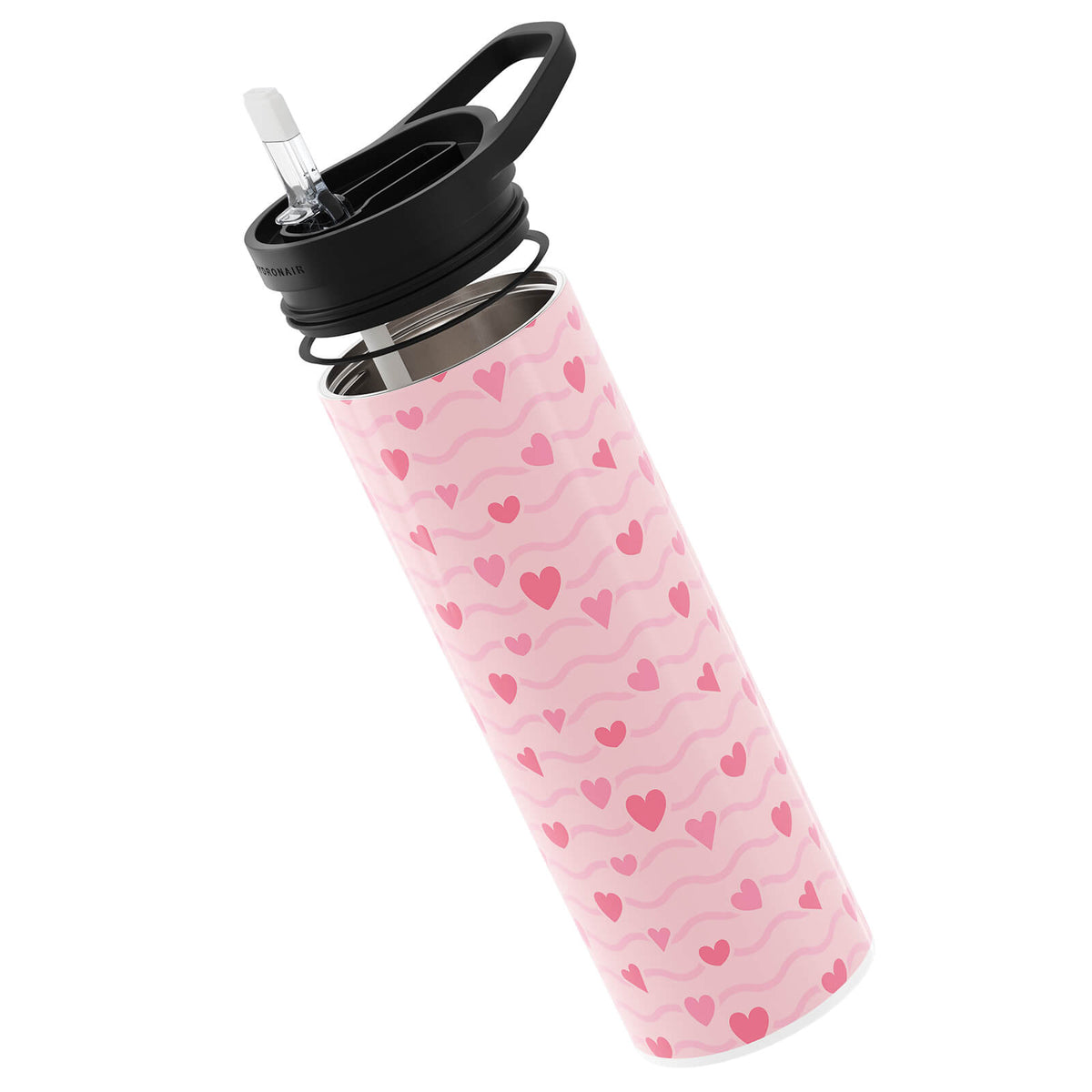Pink Valentines 560ml Reusable Bottle By Hydronair