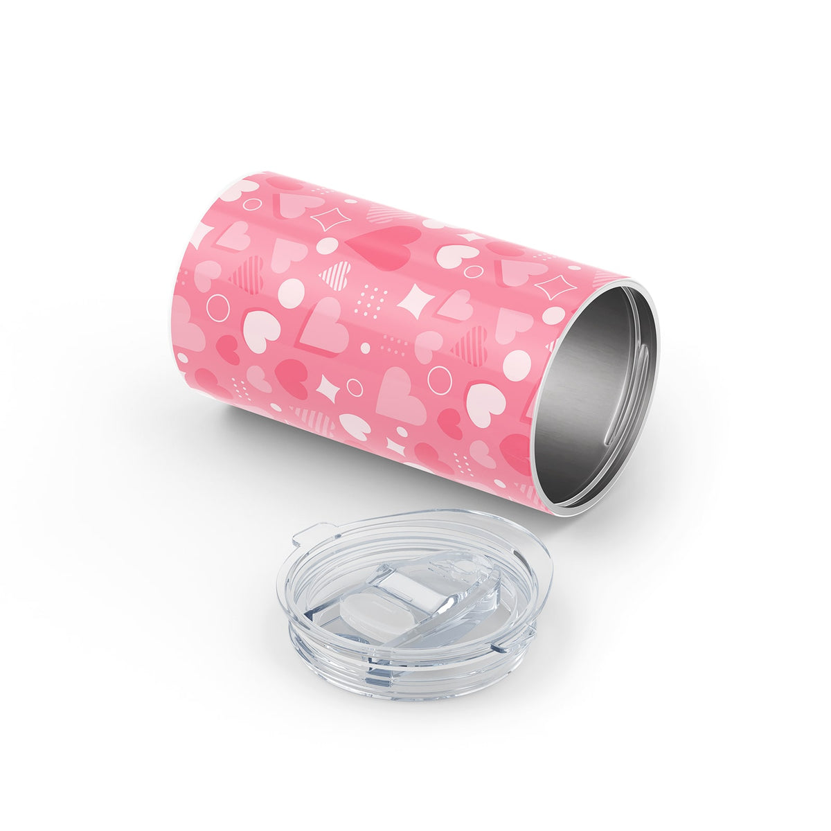 Pink Valentines Metal 12oz Tumbler