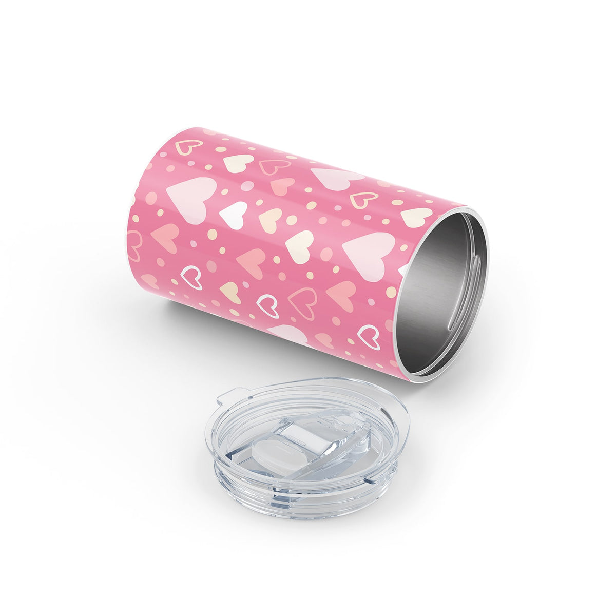 Pink Valentines Metal 12oz Tumbler