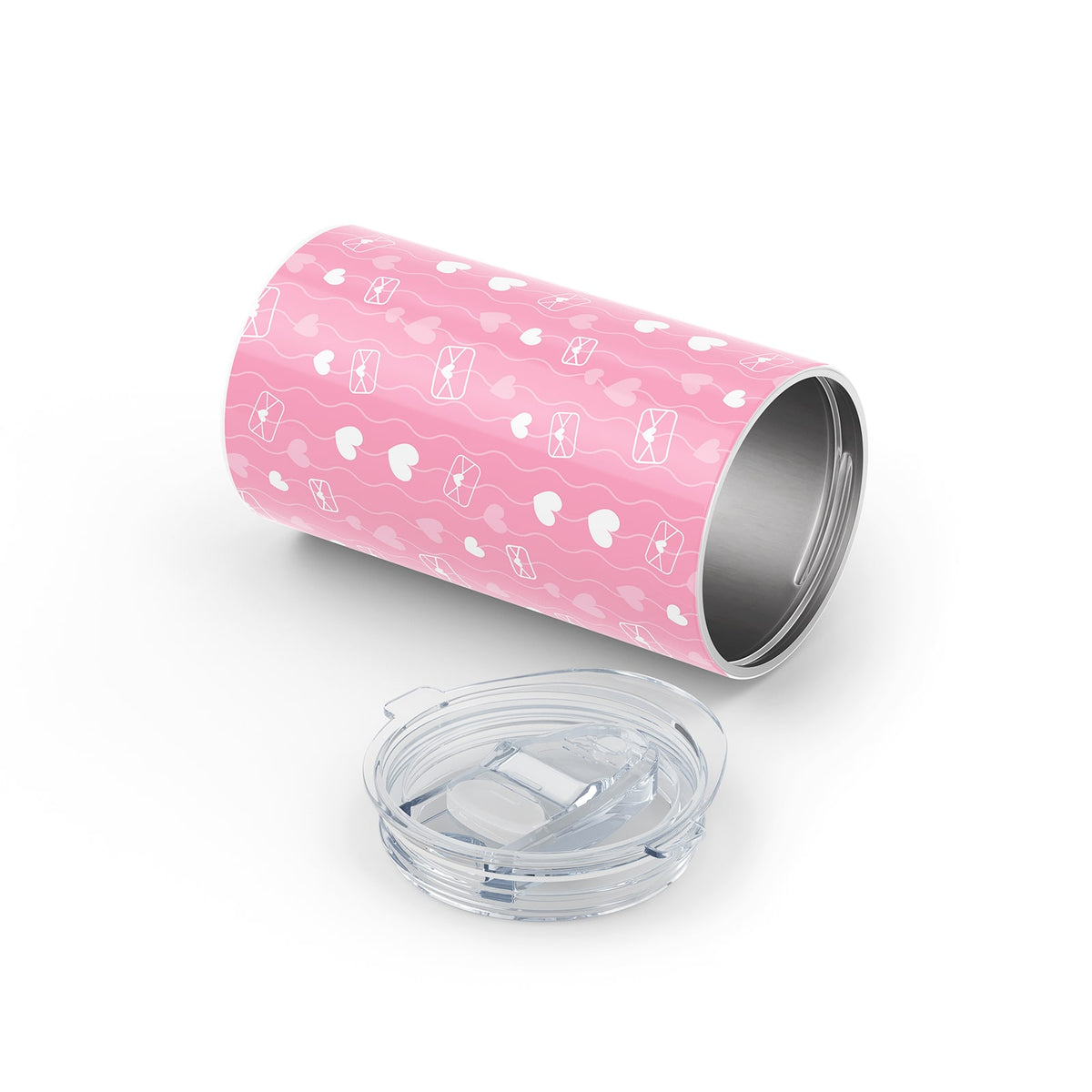 Pink Valentines Metal 12oz Tumbler
