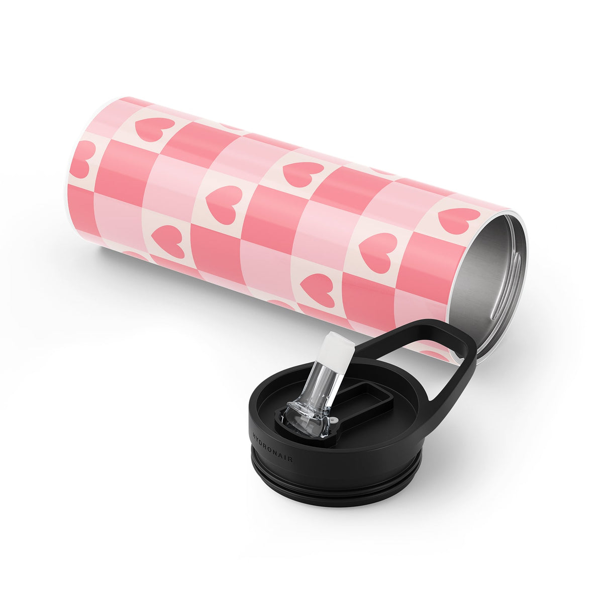 Pink Valentines Metal 20oz Tumbler