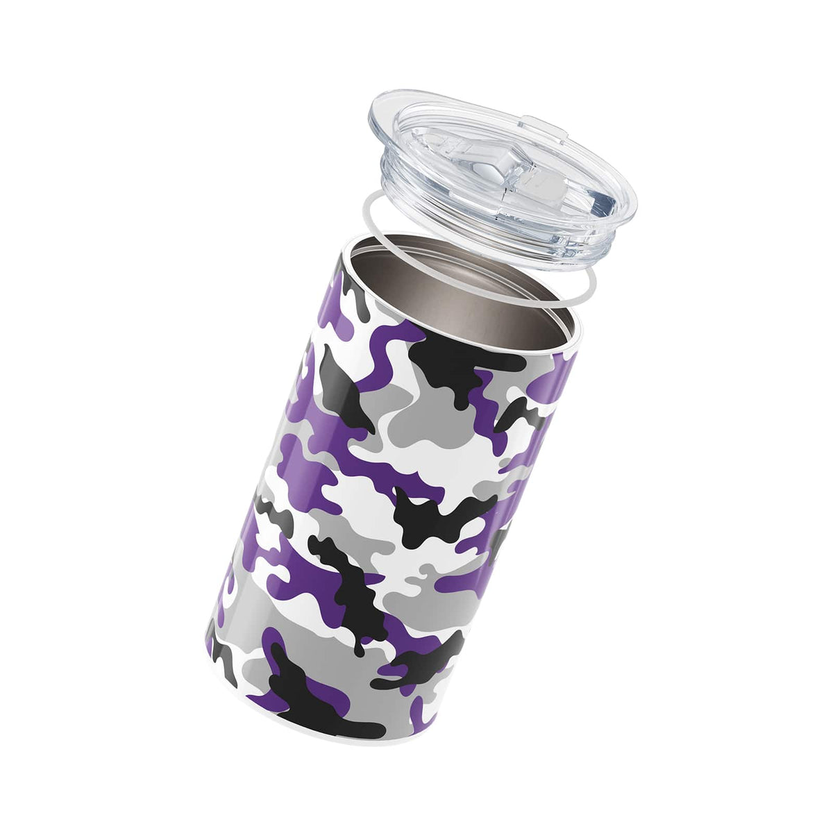 Purple Camouflage 340ml Coffee Cup By Hydronair