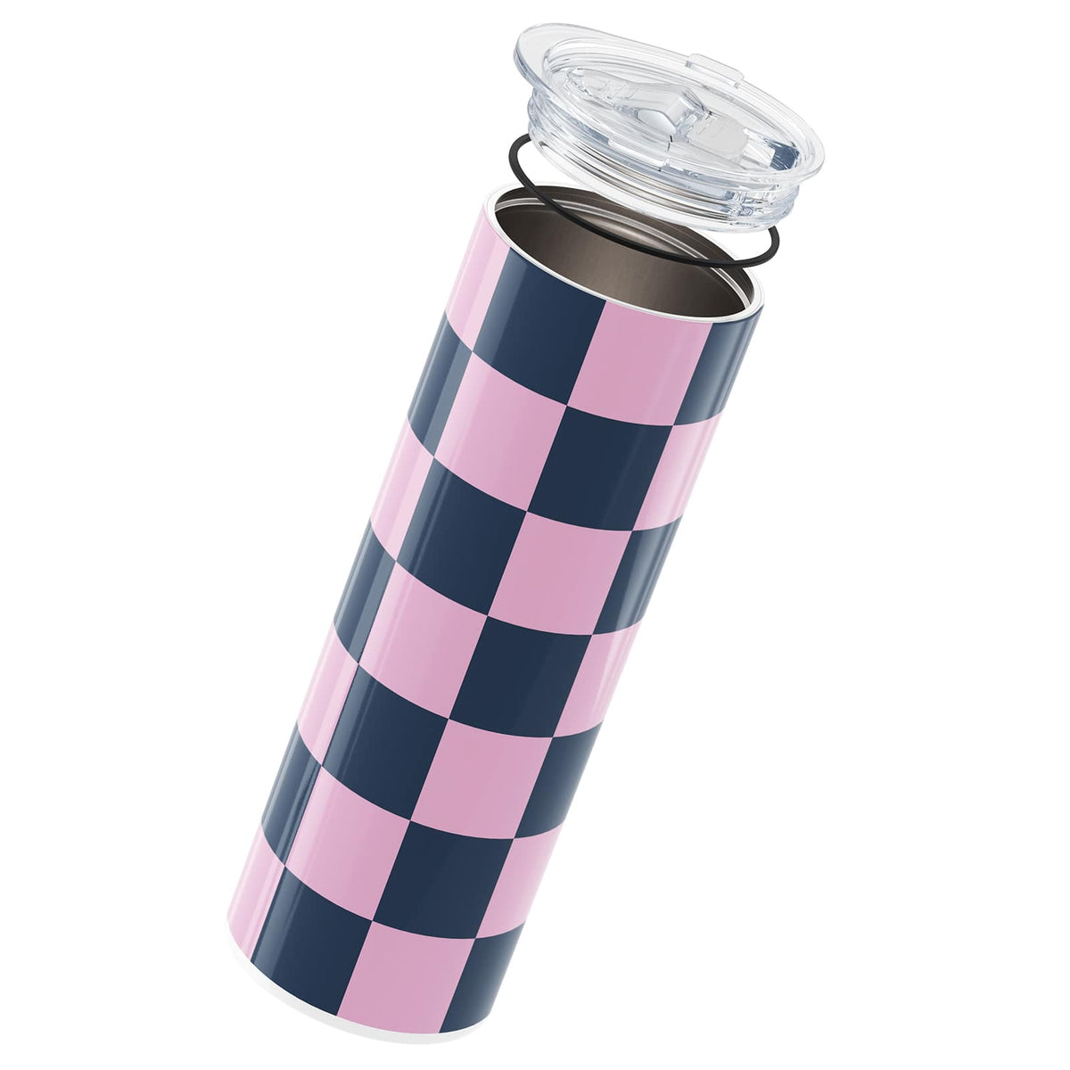 Purple Checkered 560ml Cup By Hydronair 