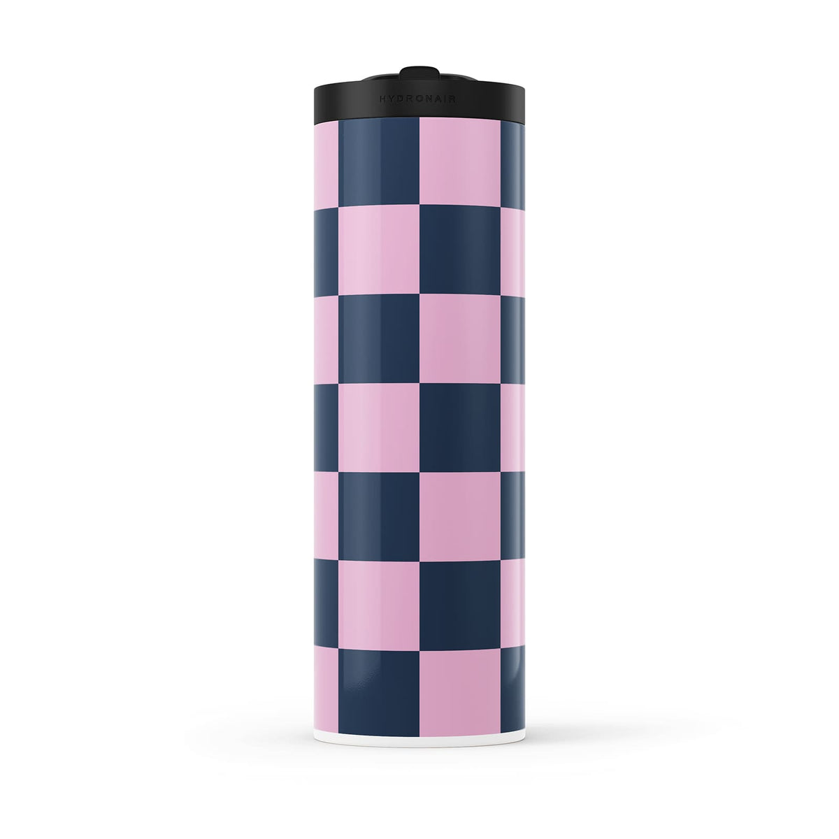 Purple Checkered 560ml Water Bottle By Hydronair