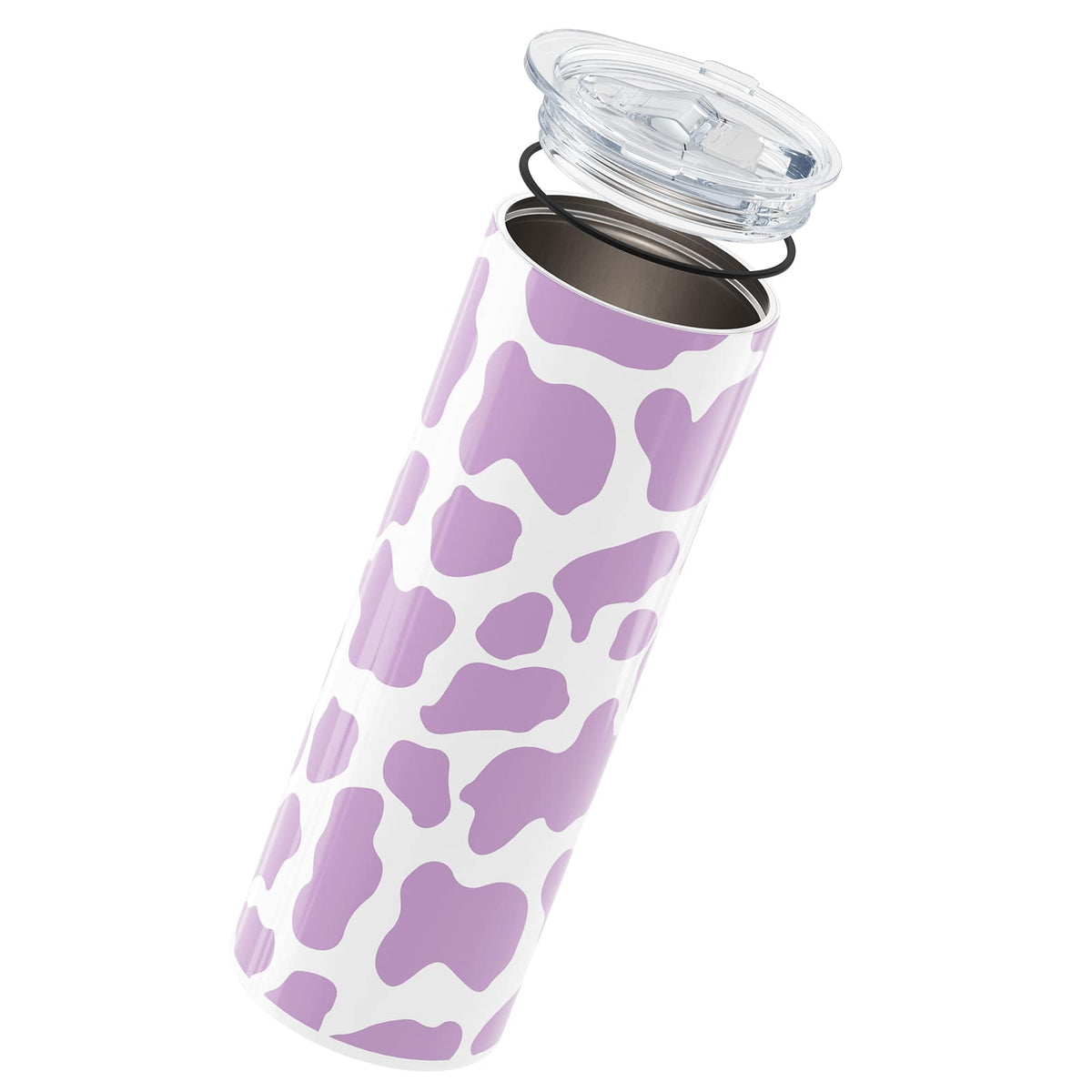 Purple Cow Print Insulated 20oz Cup