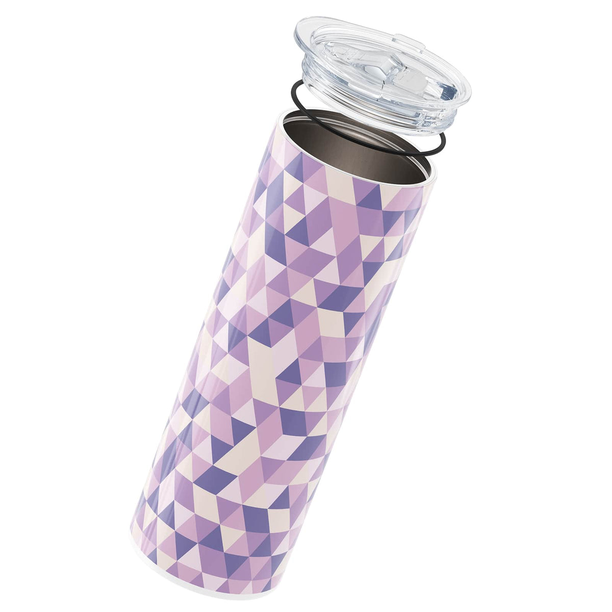 Purple Geometric 560ml Cup By Hydronair 