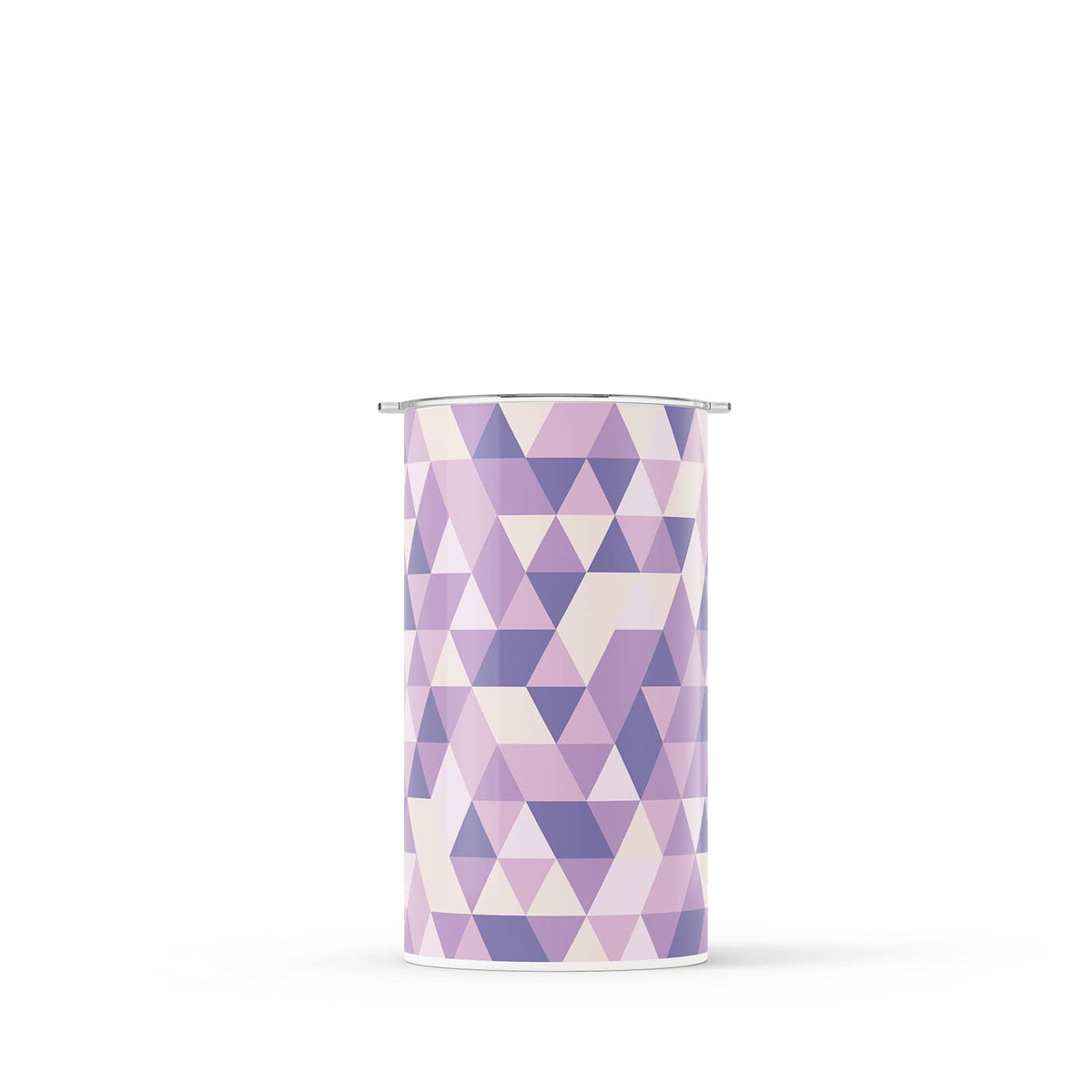 Purple Geometric 340ml Reusable Coffee Cup By Hydronair 