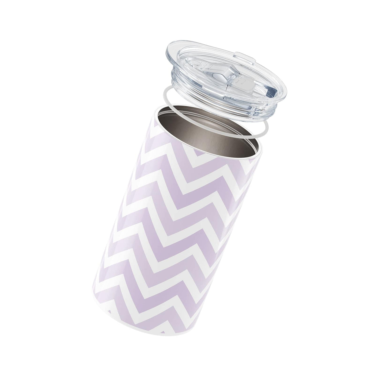 Purple Patterned Insulated 12oz Cup