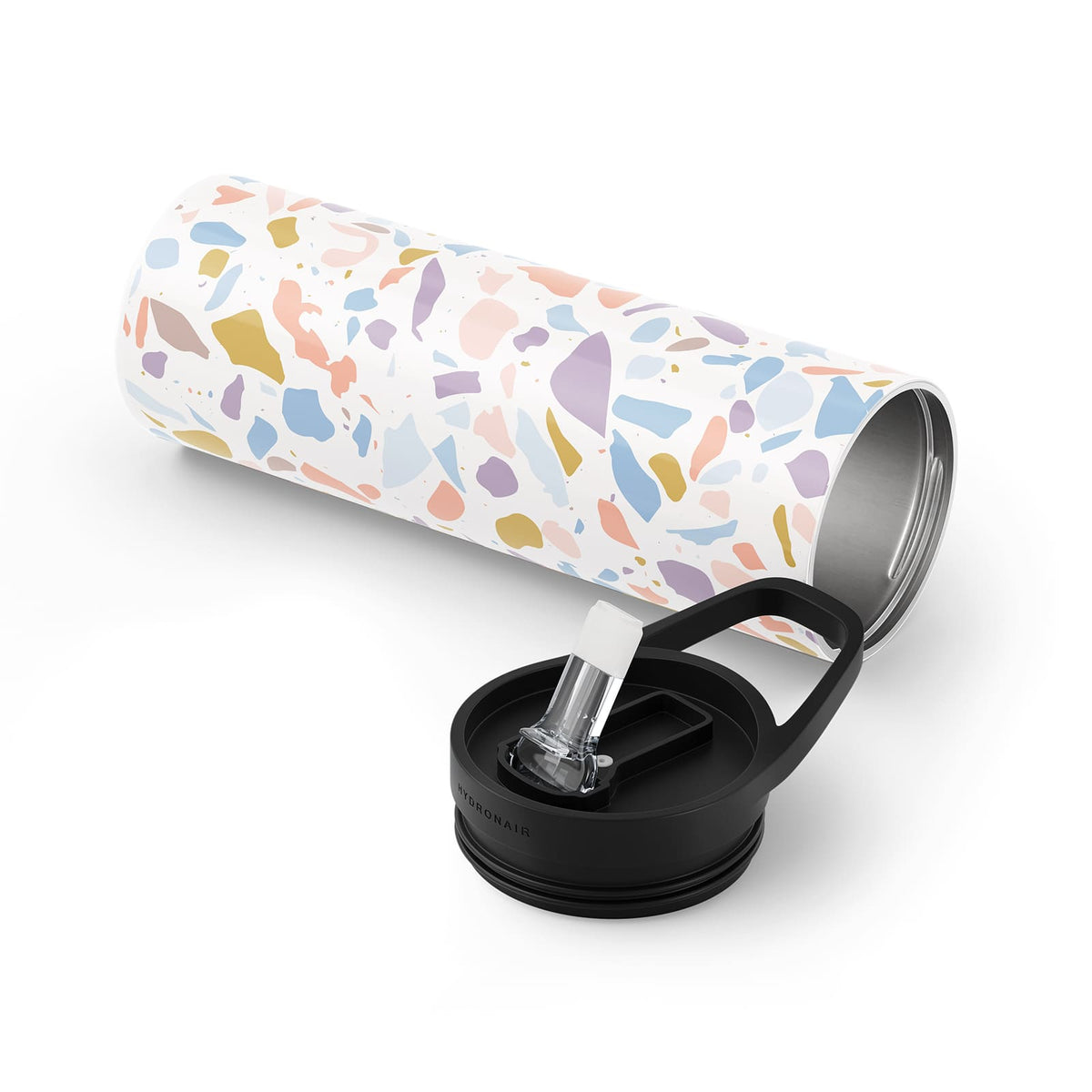 Purple Terrazzo 560ml Bottle By Hydronair