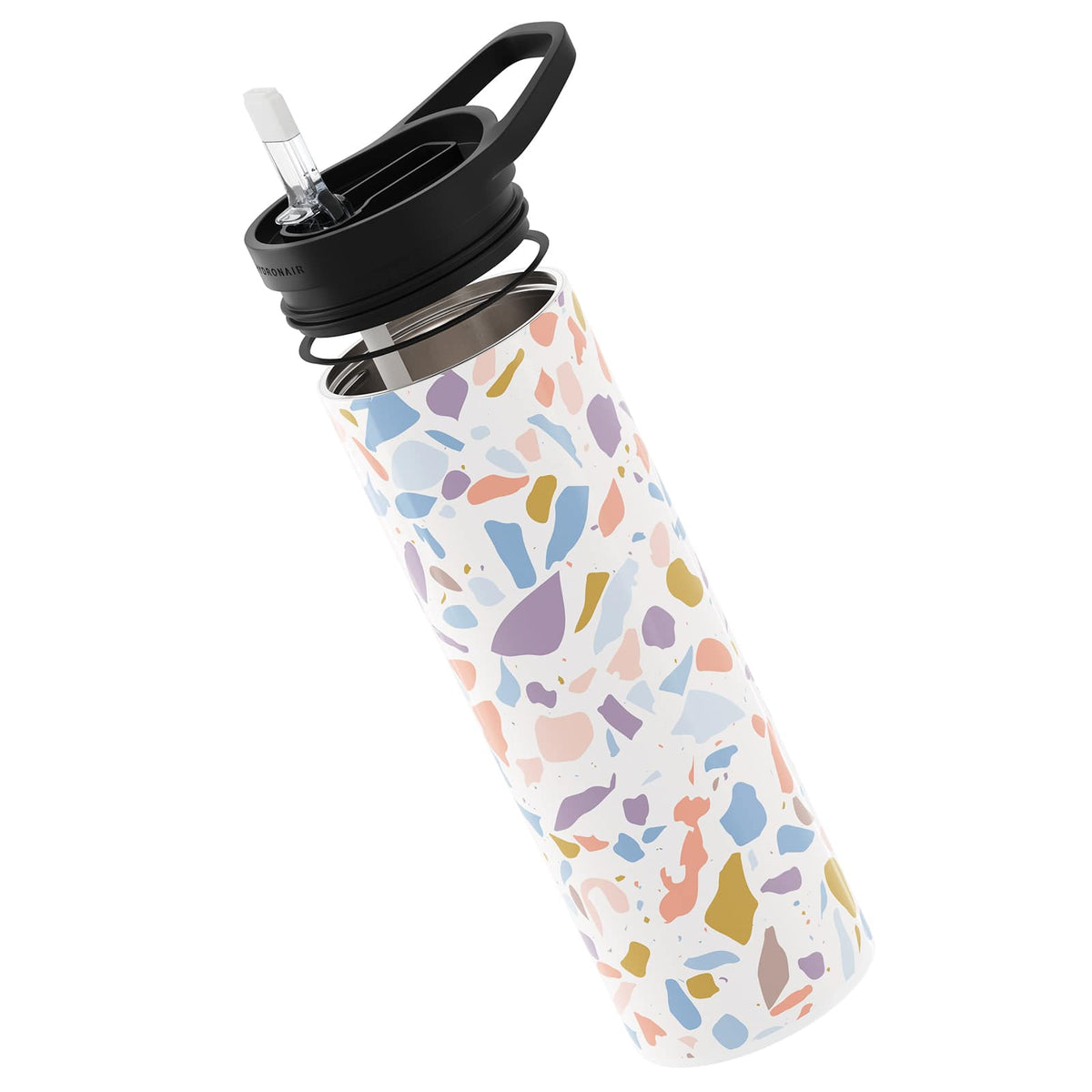 Purple Terrazzo 560ml Reusable Bottle By Hydronair