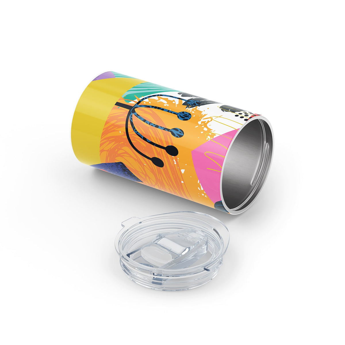 Red Abstract 340ml Reusable Cup By Hydronair