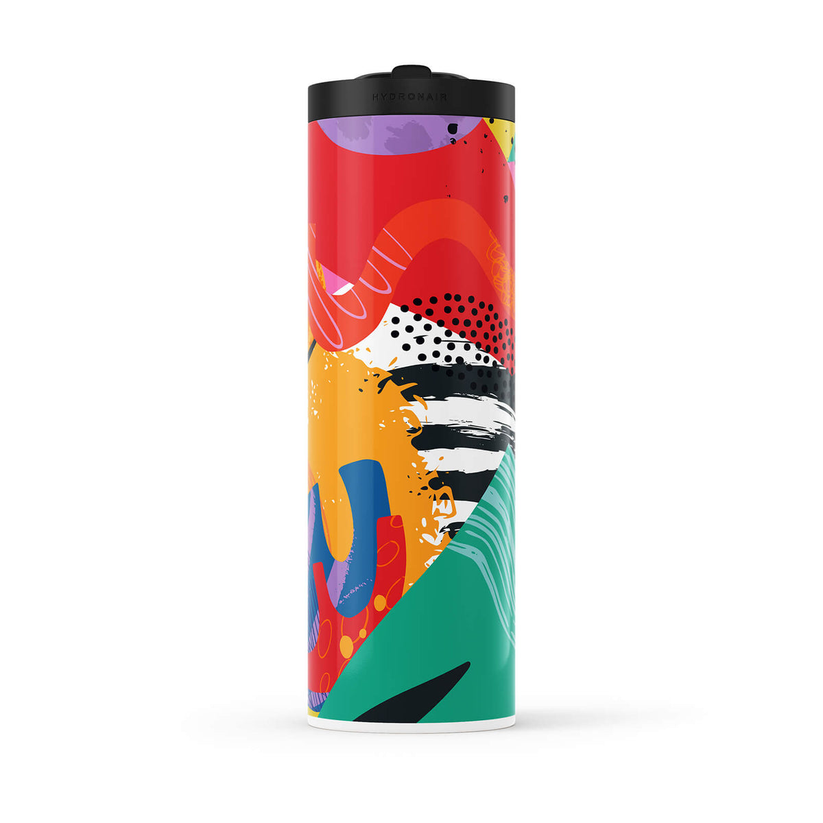 Red Abstract 560ml Water Bottle By Hydronair