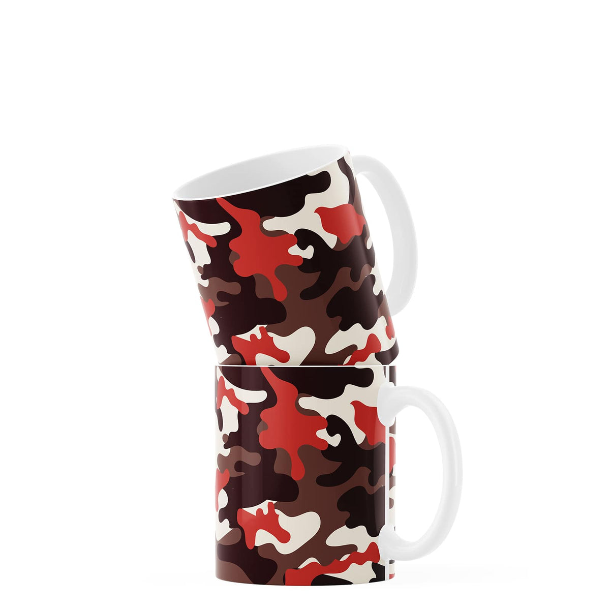 Red Camo Coffee Mug