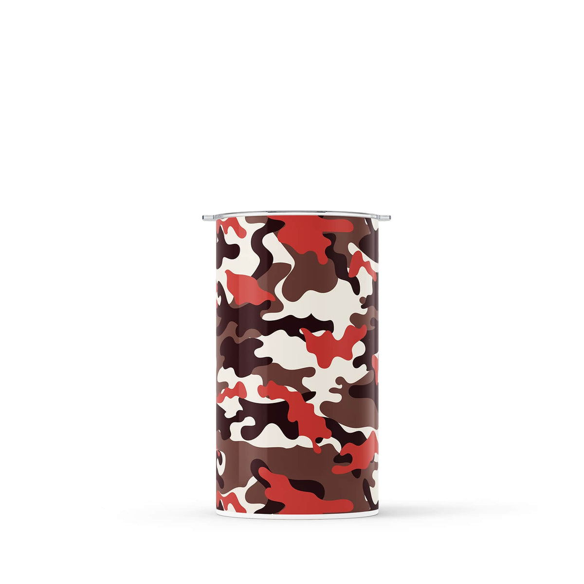 Red Camouflage 340ml Reusable Coffee Cup By Hydronair 