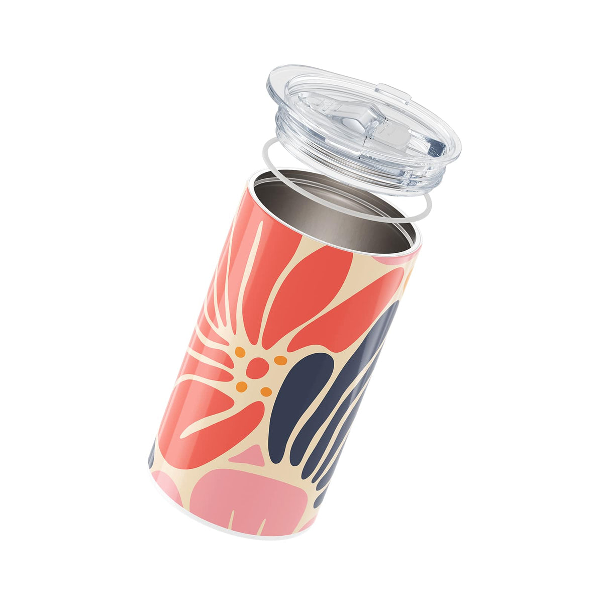 Red Floral Spring 340ml Coffee Cup By Hydronair 