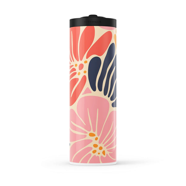 Red Floral Spring 560ml Water Bottle By Hydronair
