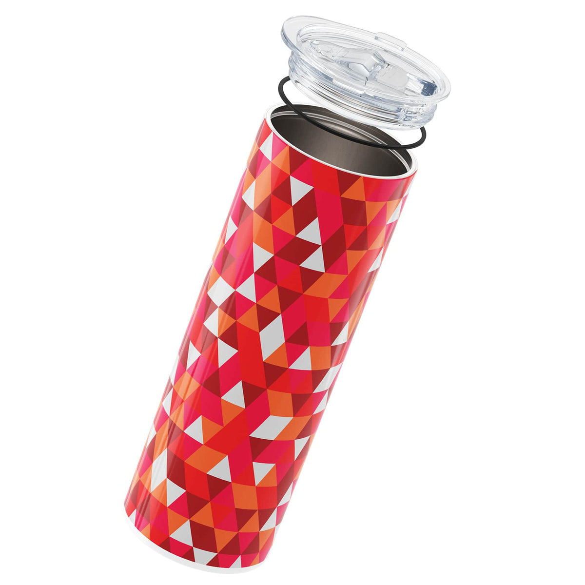 Red Geometric Insulated 20oz Cup
