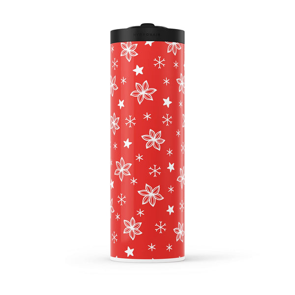 Red Winter 560ml Water Bottle By Hydronair