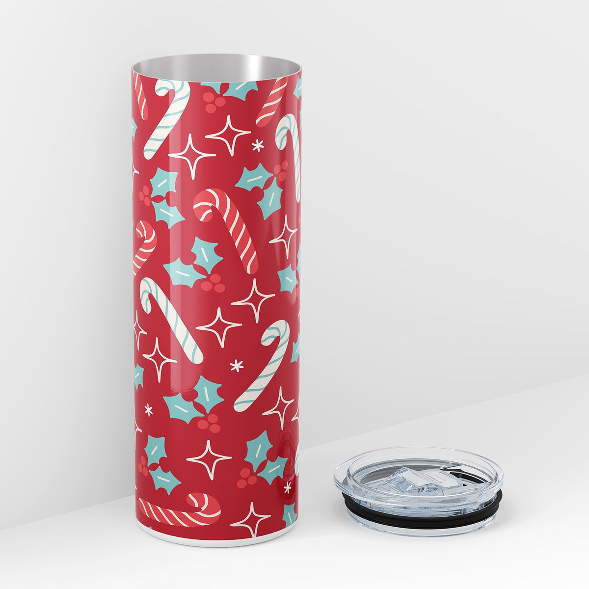 Red Winter Double Walled 20oz Tumbler