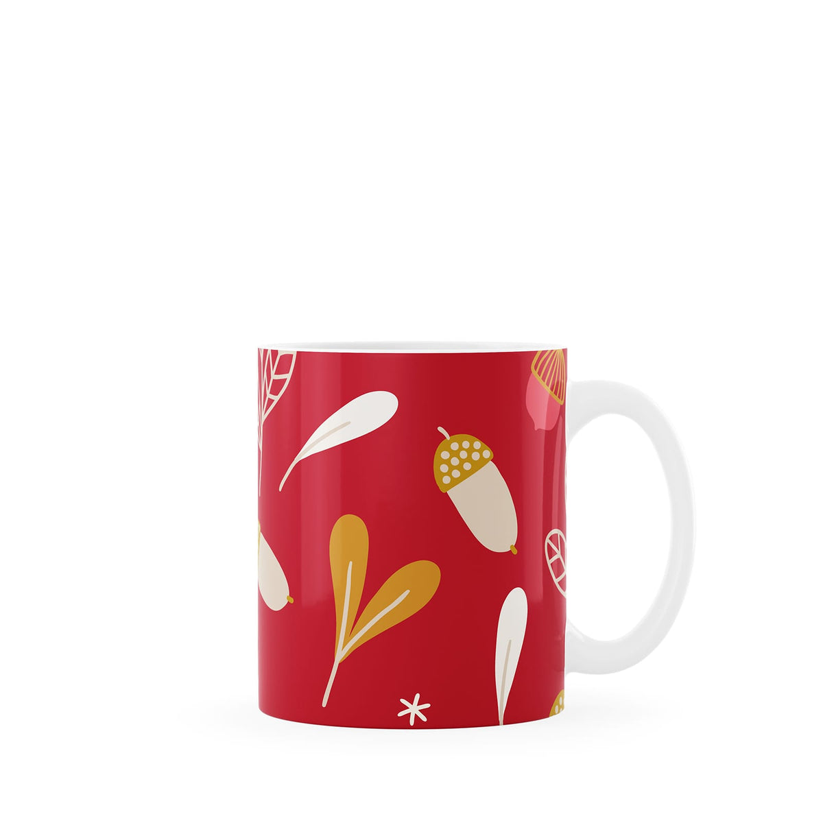 Red Winter Mug