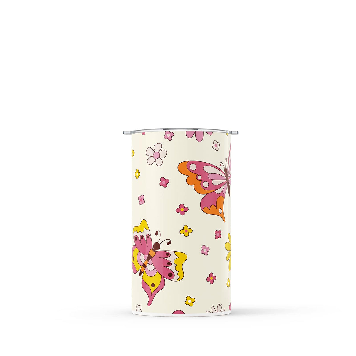 Retro Floral Double Walled 12oz Cup
