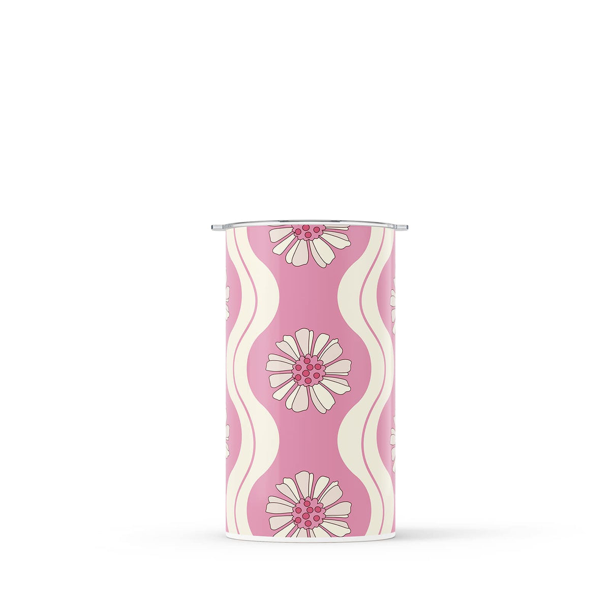 Retro Floral Double Walled 12oz Cup